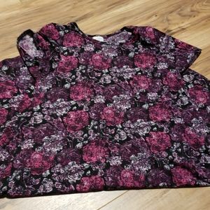 Large lularoe floral carly